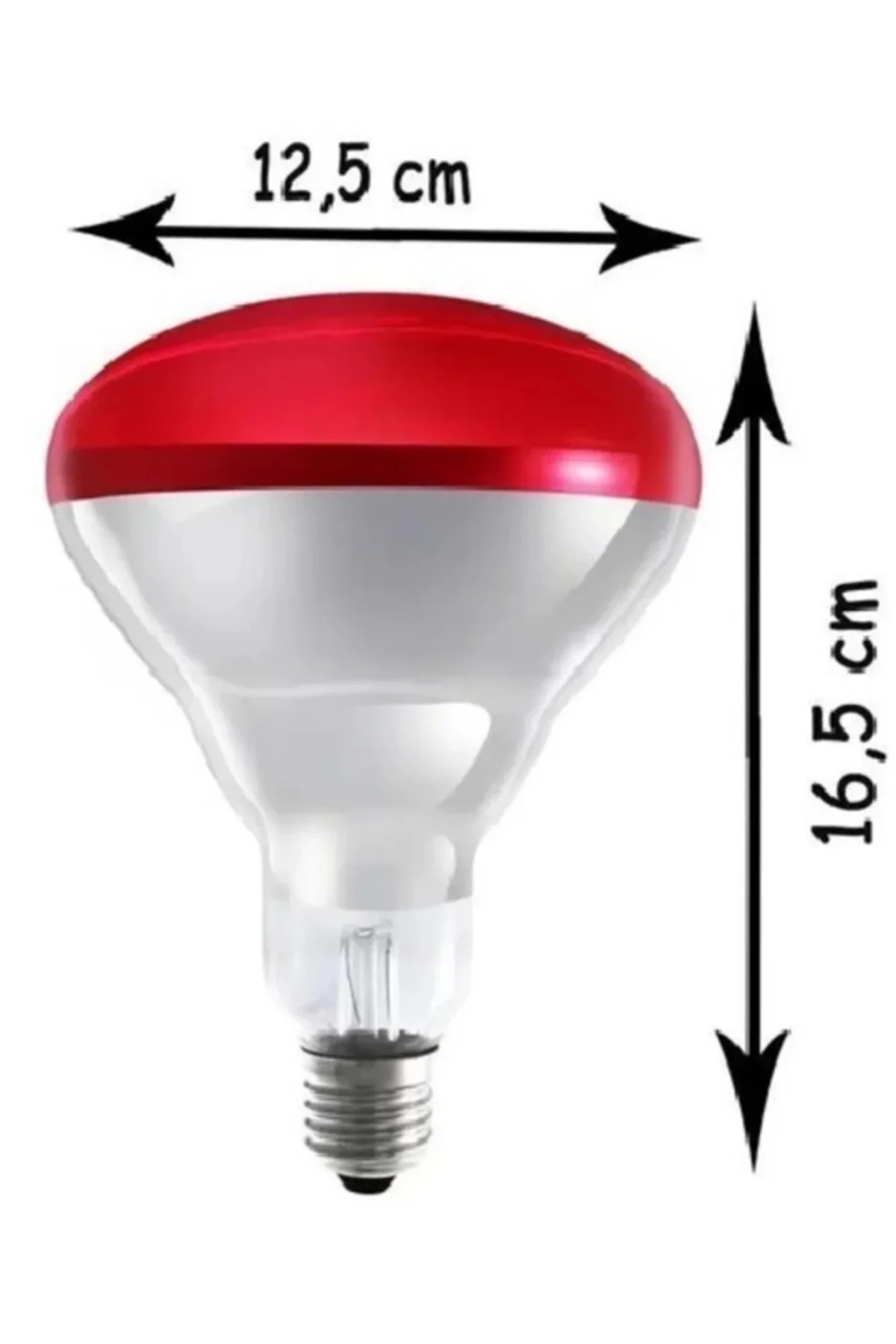 250W Kızılötesi (infrared) Isıtıcılı Hayvan Isıtma ve Kuluçka Lambası (Kırmızı Işık) E27 (Kalın Duy) Fiyatı, Yorumları ve Özellikleri