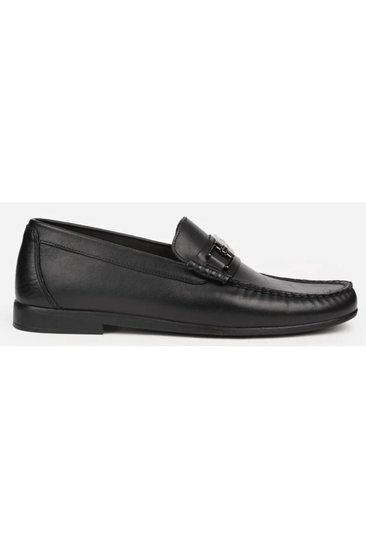 25109 Siyah Erkek Loafer Günlük Deri Ayakkabı