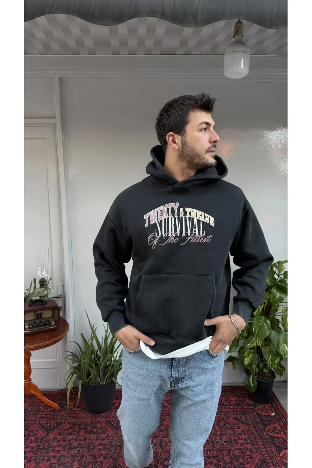 2512 Yıkamalı Focus Baskılı