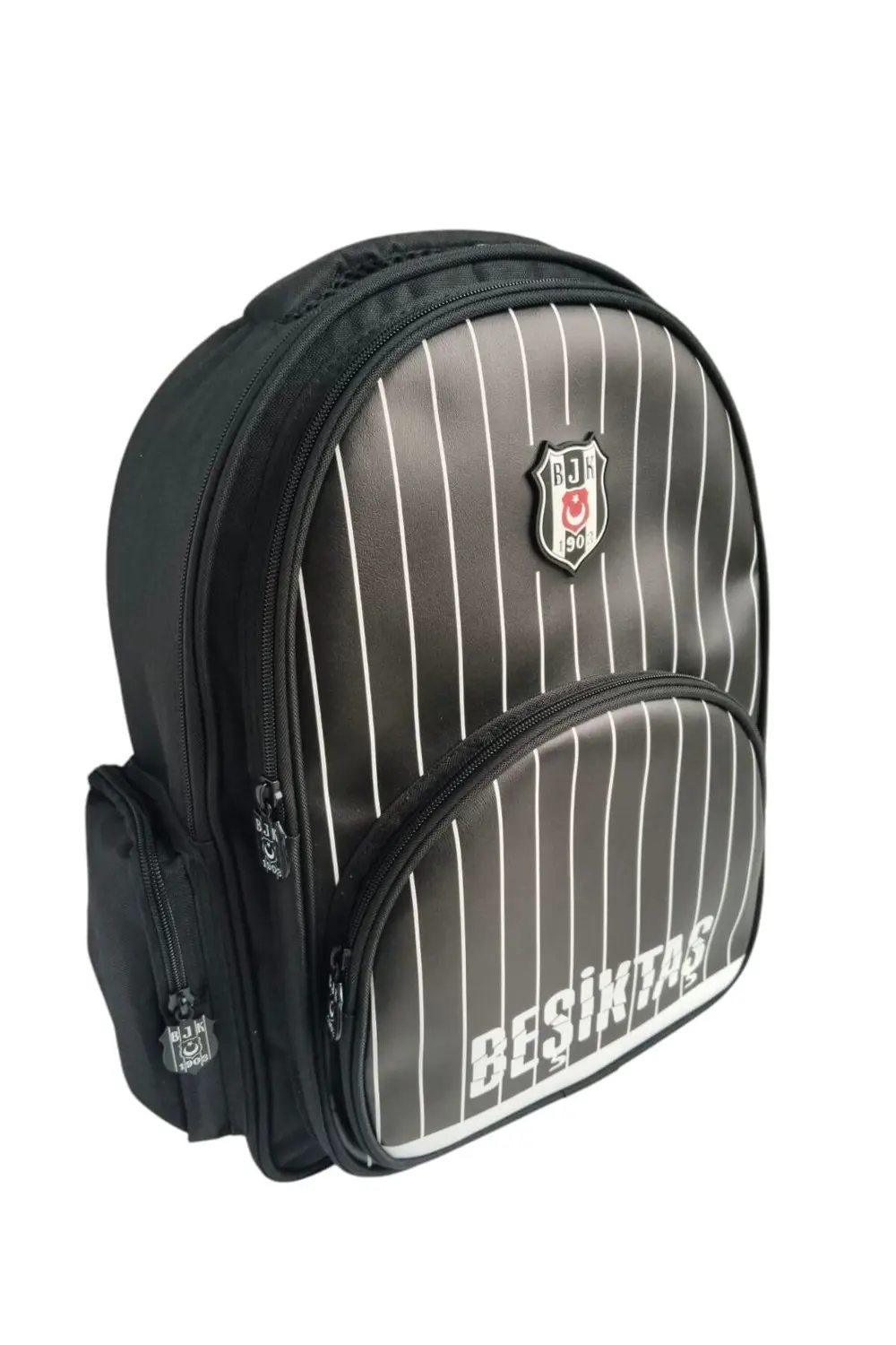25352 BEŞİKTAŞ İNCE ÇUBUK DESENLİ OKUL ÇANTASI