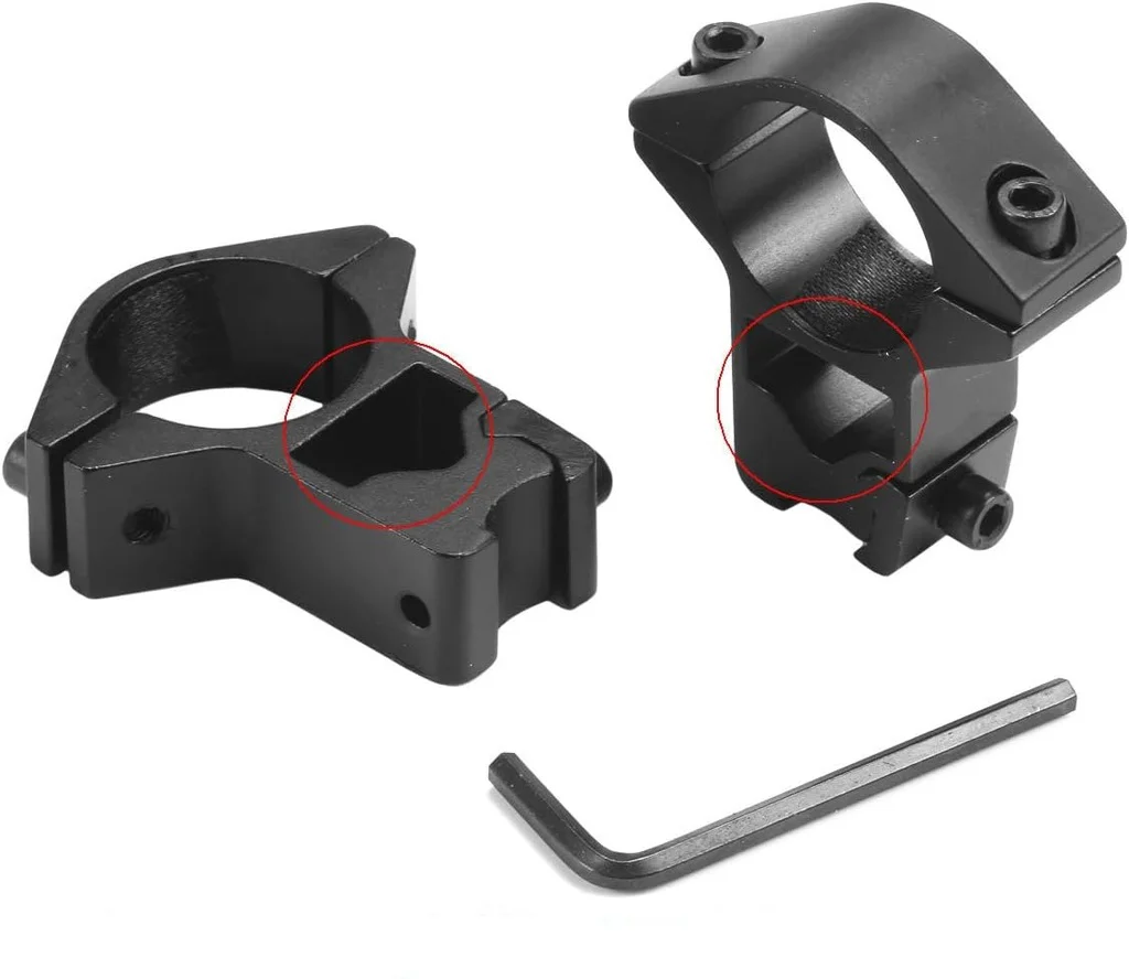 25.4mm dürbün için 11mm YÜKSEK Halı Ayağı