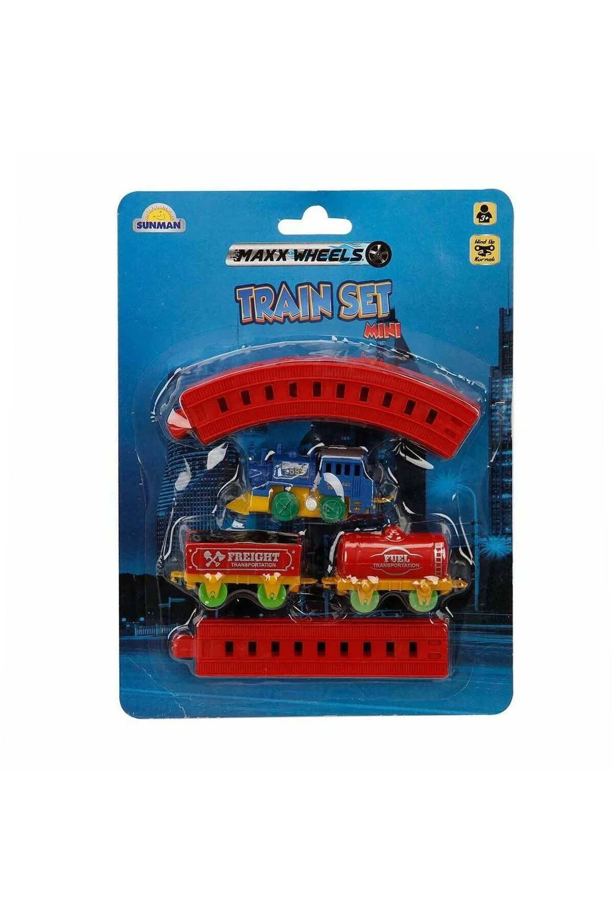 2559 Maxx Wheels Mini Tren Seti 11 Parça-Sunman