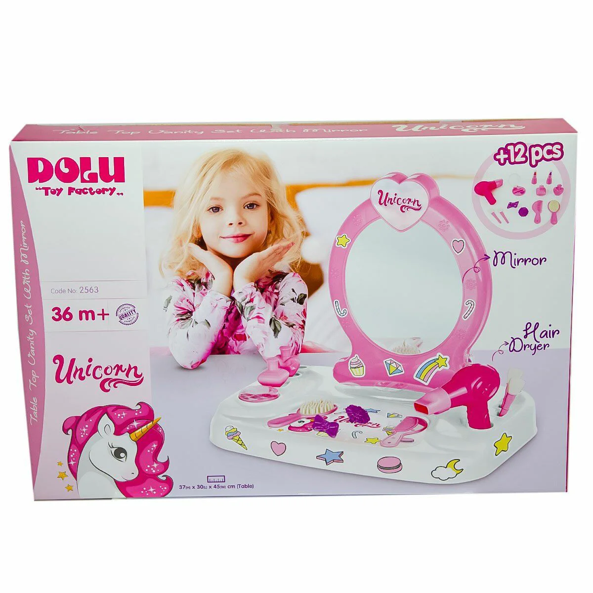2563 OYUNCAK UNICORN MASAÜSTÜ AYNALI Fiyatı, Yorumları ve Özellikleri