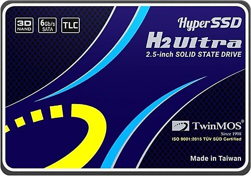 Twinmos 256Gb 580Mb-550Mb/S 2.5" Sata3 Ssd Disk (Tm256gh2ugl)