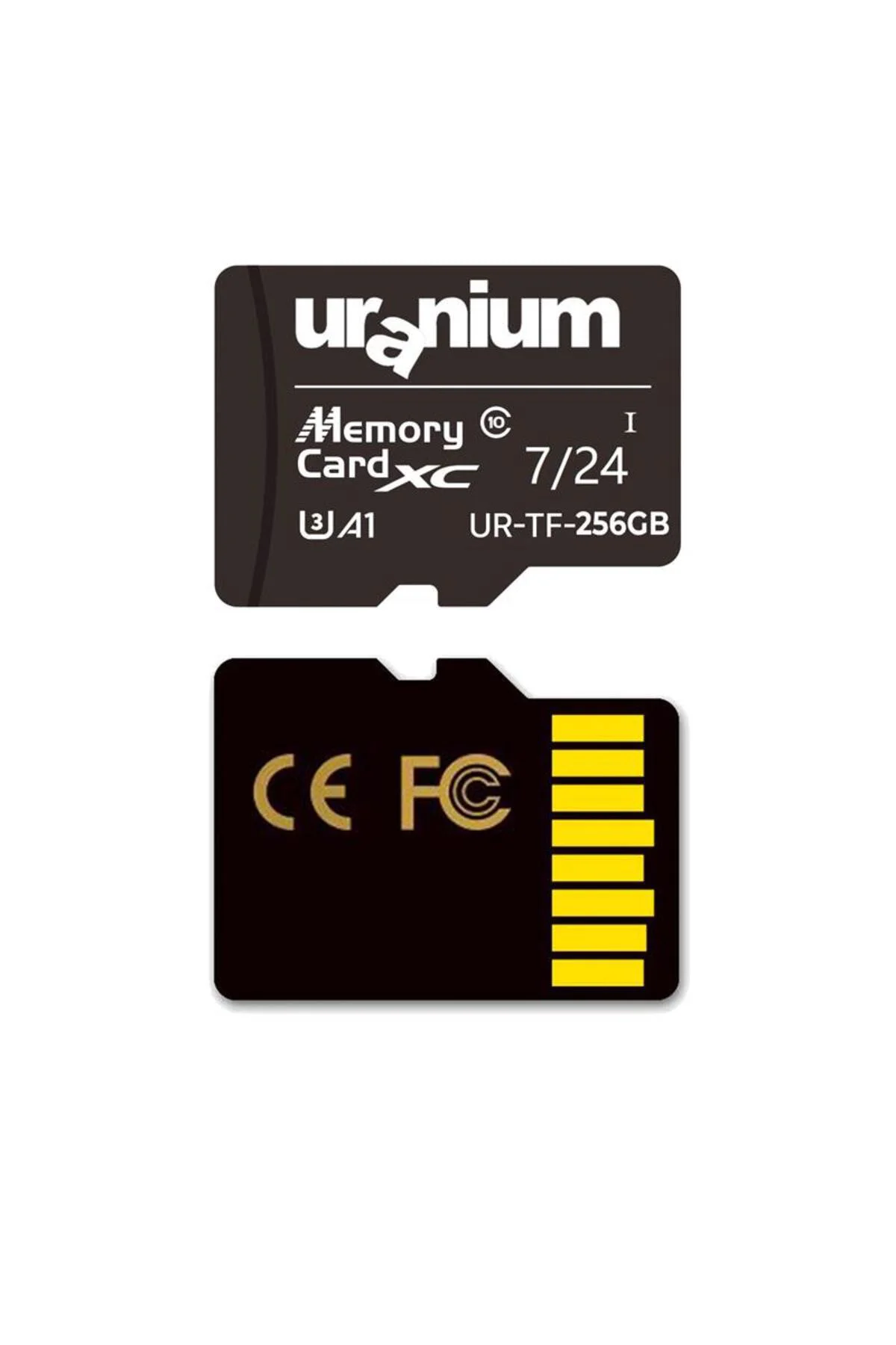 256GB URANIUM UR-TF-256G MICRO SD CARD U3 7/24 SURVEILLANCE 100/5