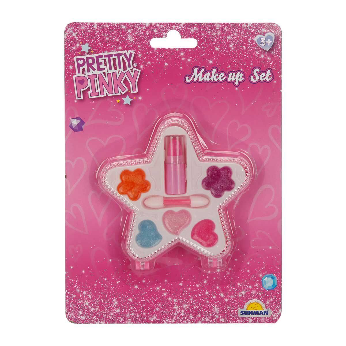 2594 SUN-Makyaj Seti Sürülebilir - Yıldız/Çiçek/Kalp Şekilli
