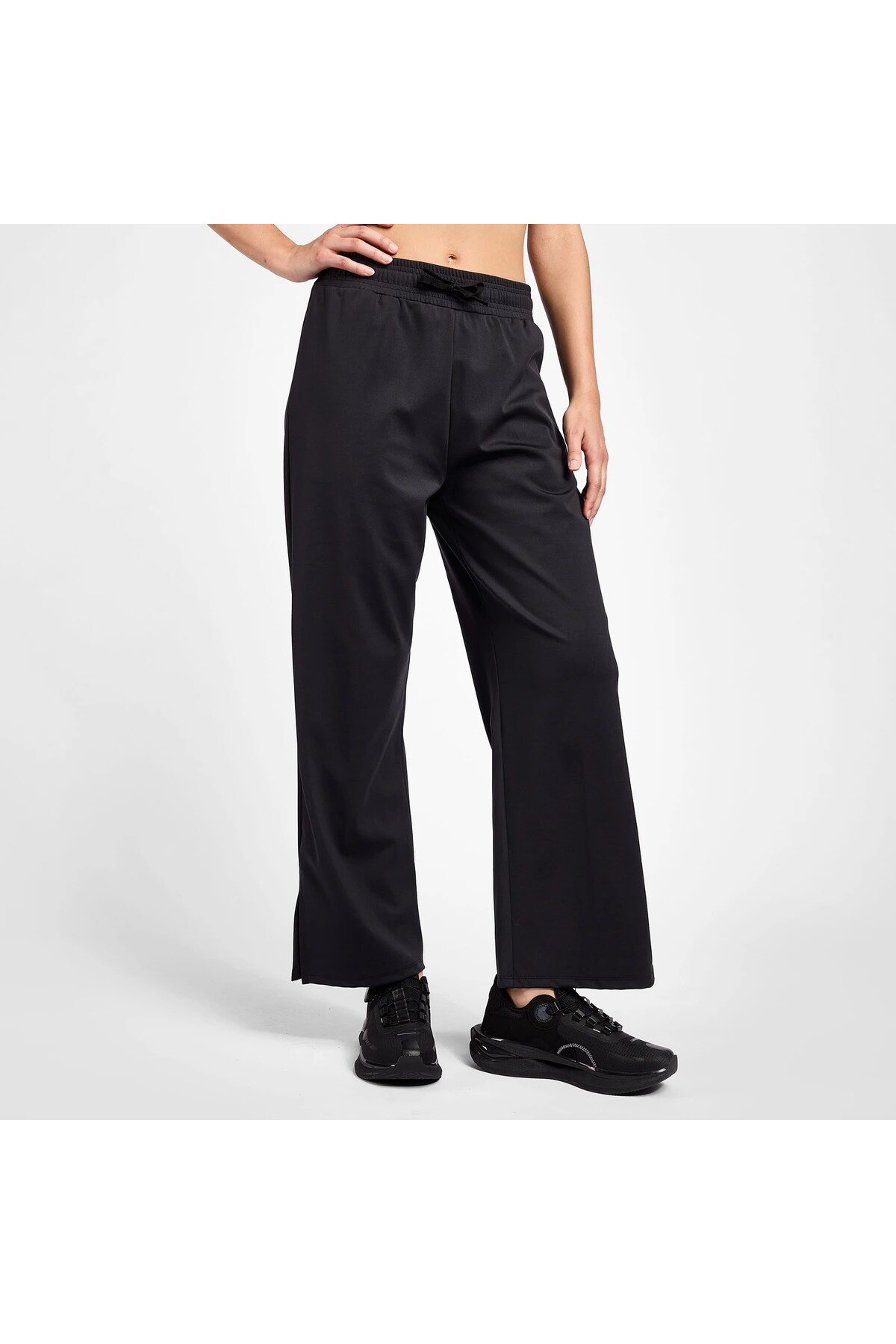 Lescon 25B-2053 Kadın Antrenman Eşofman Alt Sıyah