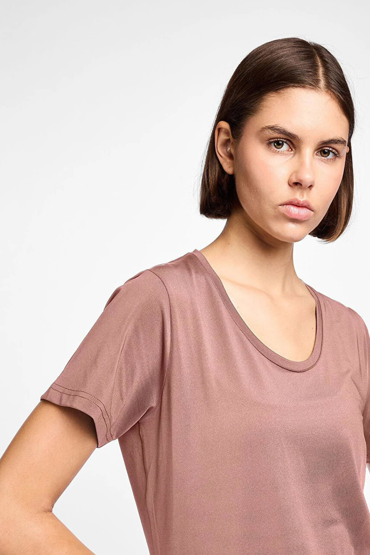 25B-2057 Antrenman Kısa Kol Kadın T-Shirt 25BTBA002057