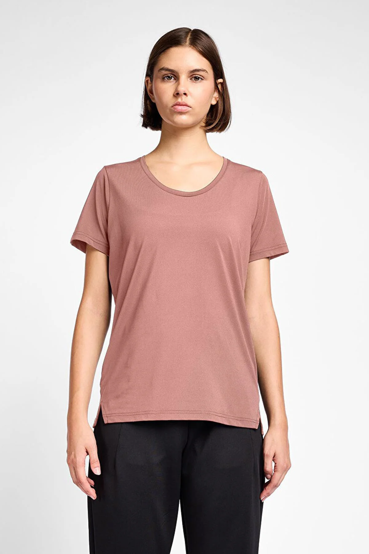 25B-2057 Antrenman Kısa Kol Kadın T-Shirt 25BTBA002057