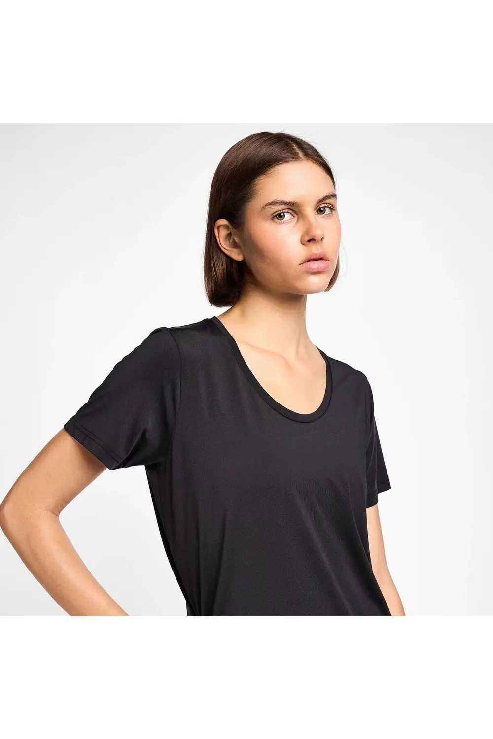 25B-2057 ANTRENMAN KISA KOL TSHIRT