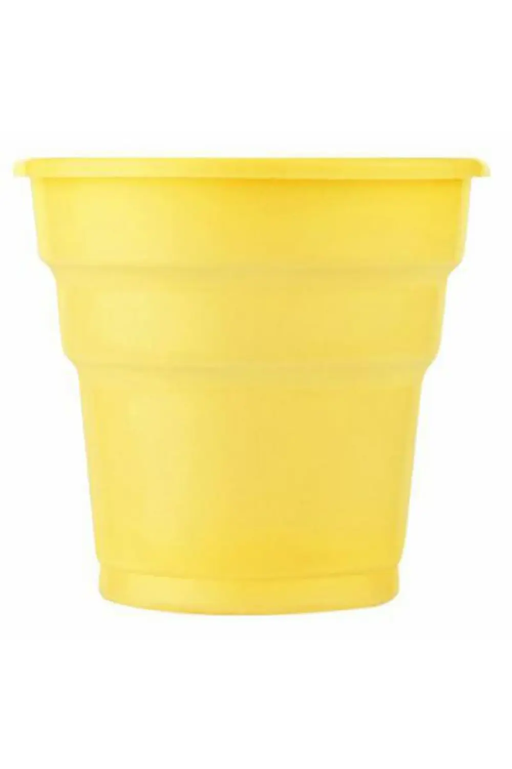 25'li Sarı Plastik Bardak