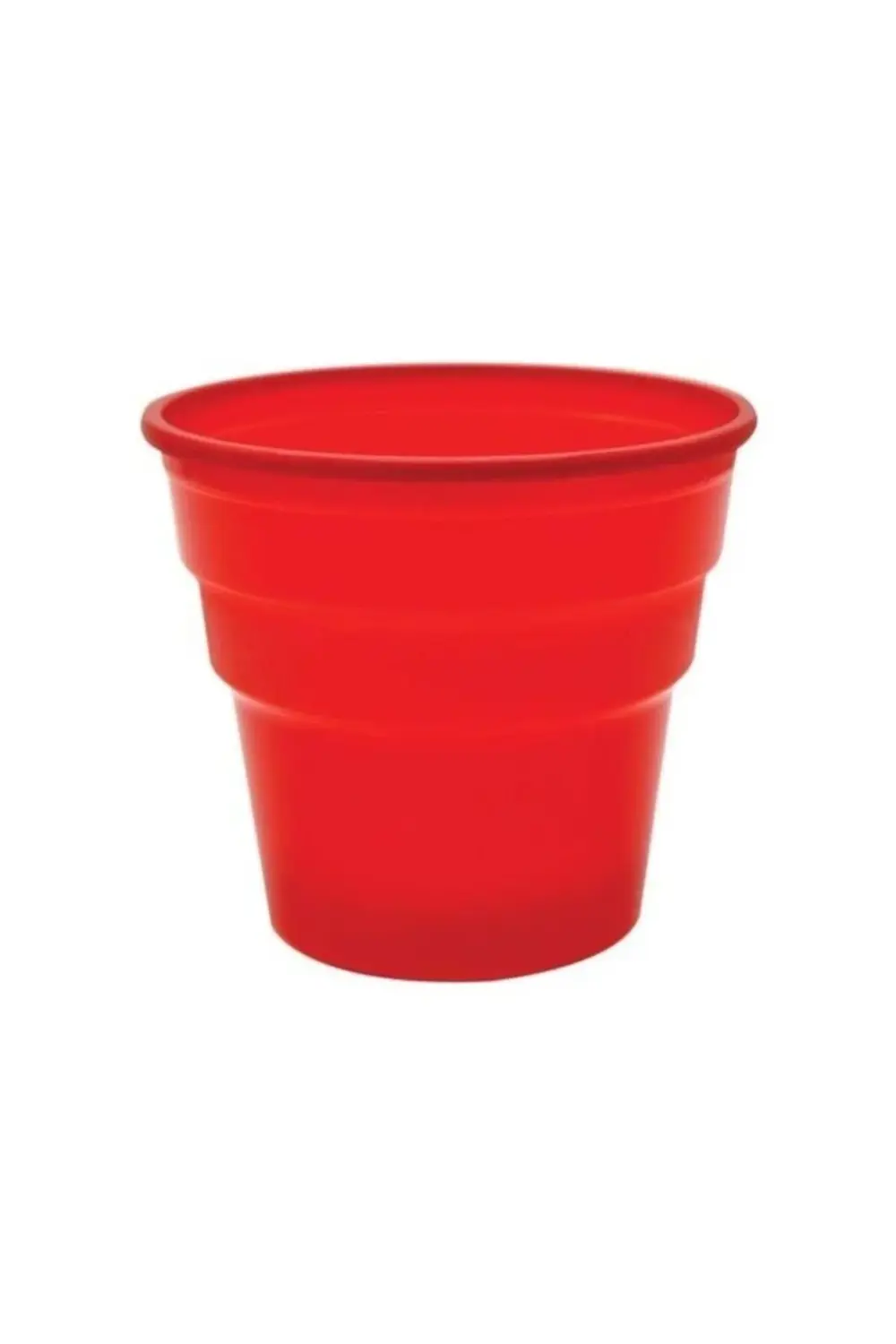 25li Tek Kullanımlık Plastik Bardak Kırmızı