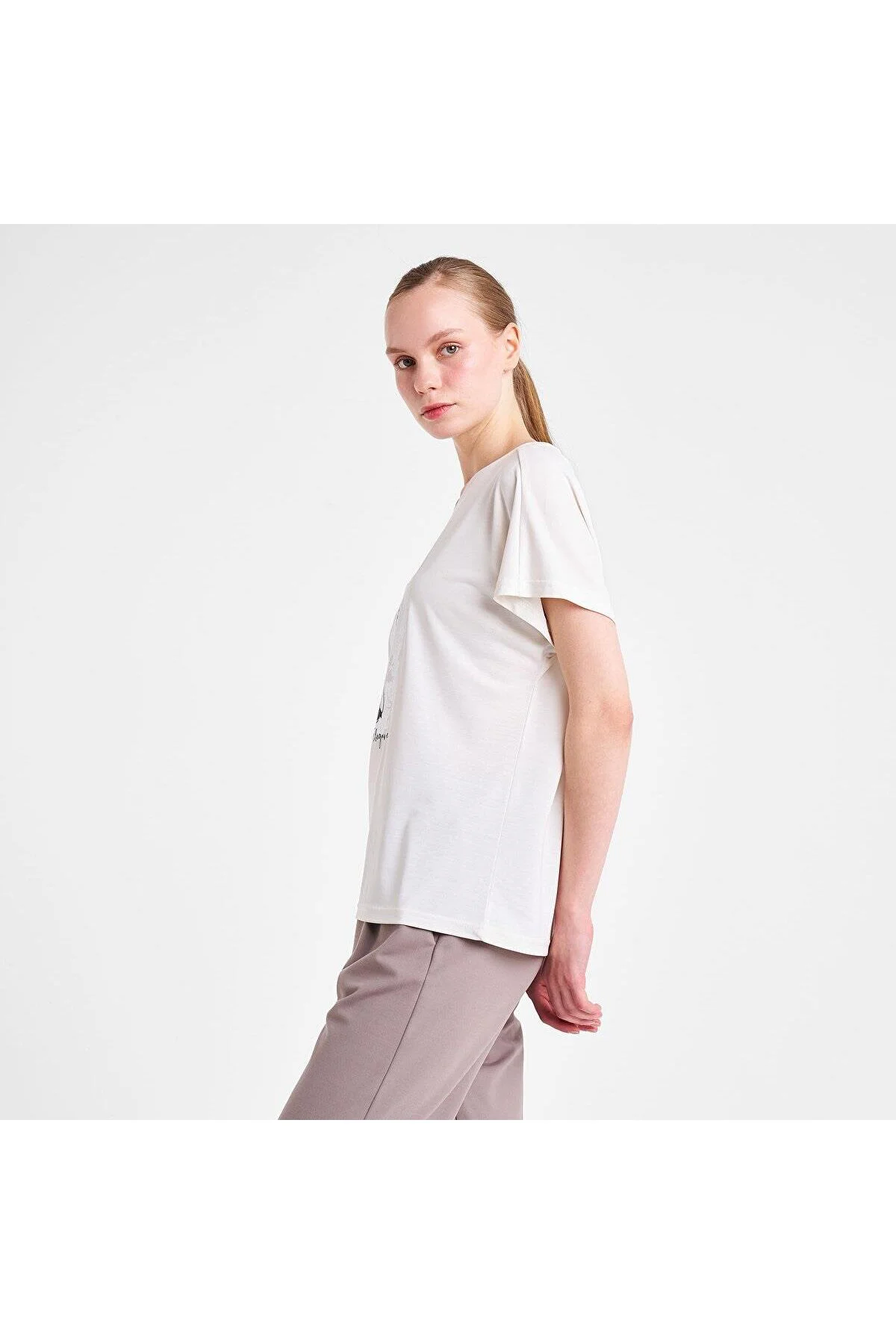 25N-2118 KADIN T-SHIRT
