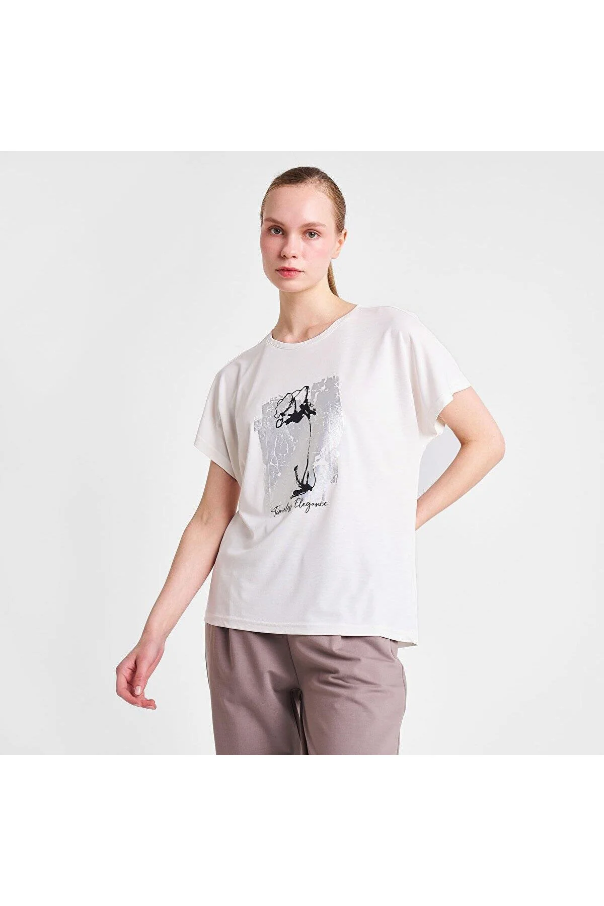 25N-2118 KADIN T-SHIRT