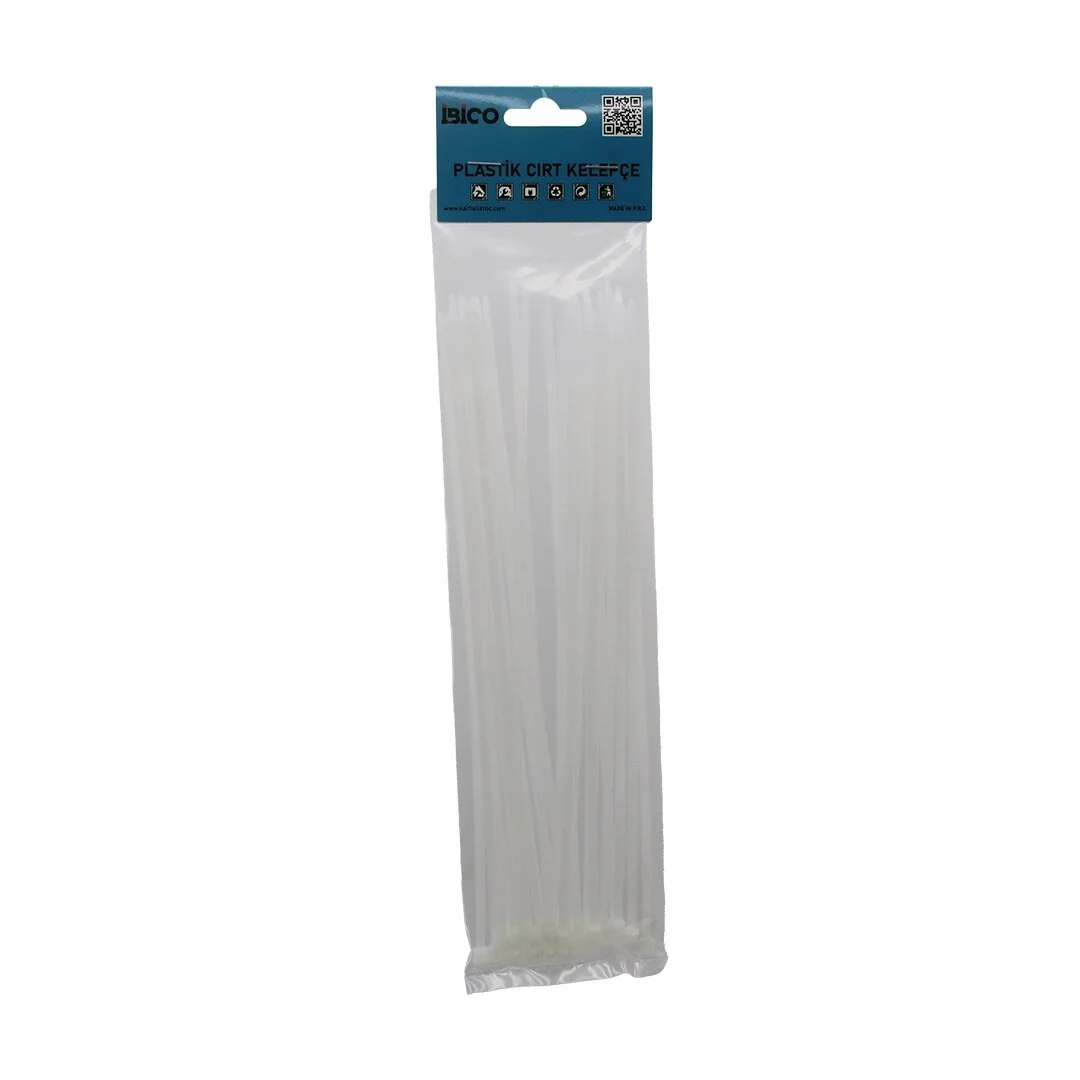 25pcs   Beyaz   3.6x250mm  Plastik Cırt Kelepçe Bx40 Fiyatı, Yorumları ve Özellikleri