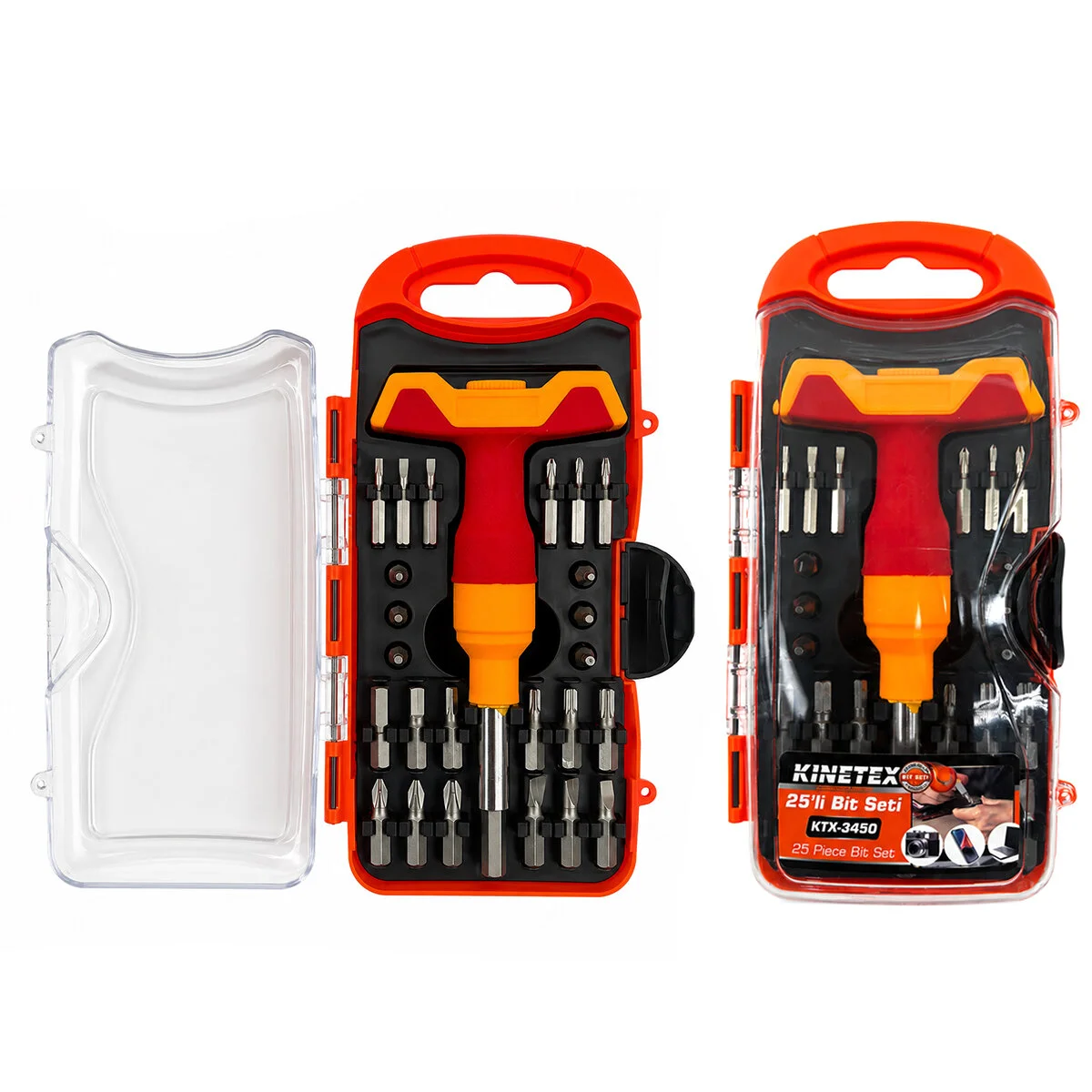 25PCS Saatçi - Telefoncu Bits Tornavida Uç Bits Seti KTX-3450 25PCS Saatçi - Telefoncu Bits Tornavida Uç Bits Seti KTX-3450