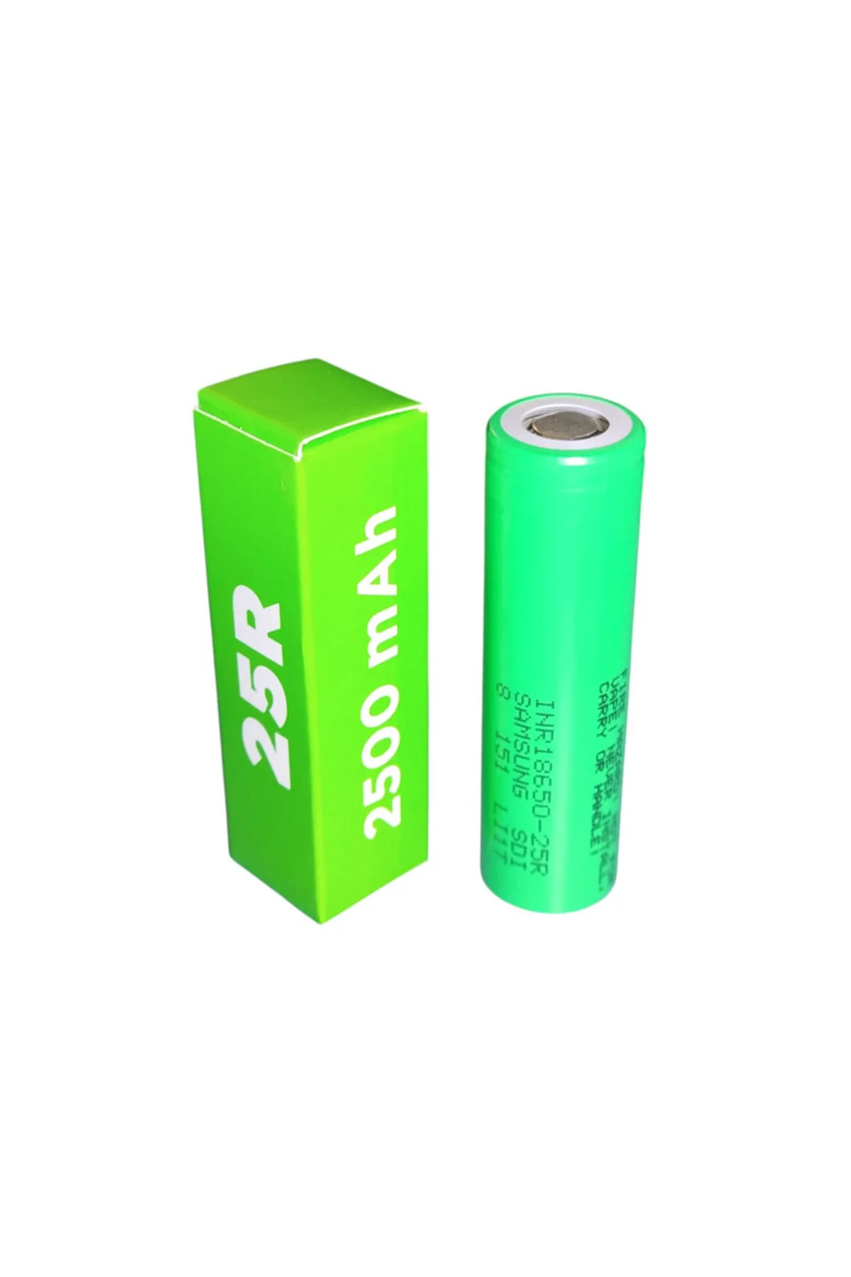 25R 18650 Li-ion Pil 3.7V 2500mAh