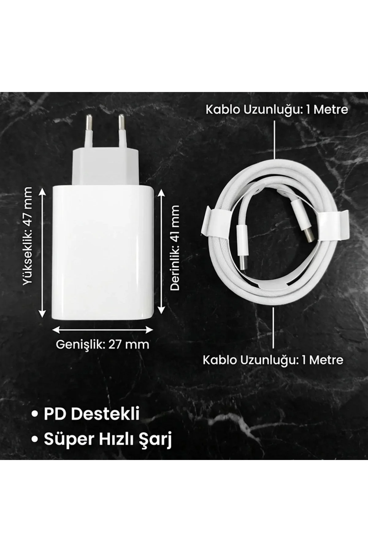 25w Hızlı Şarj Adaptörü Usb-c To Type-c Kablolu – Pd Destekli, Süper Hızlı Şarj Cihazı Bx40 25w Hızlı Şarj Adaptörü Usb-c To Type-c Kablolu – Pd Destekli, Süper Hızlı Şarj Cihazı Bx40 - Görsel 5