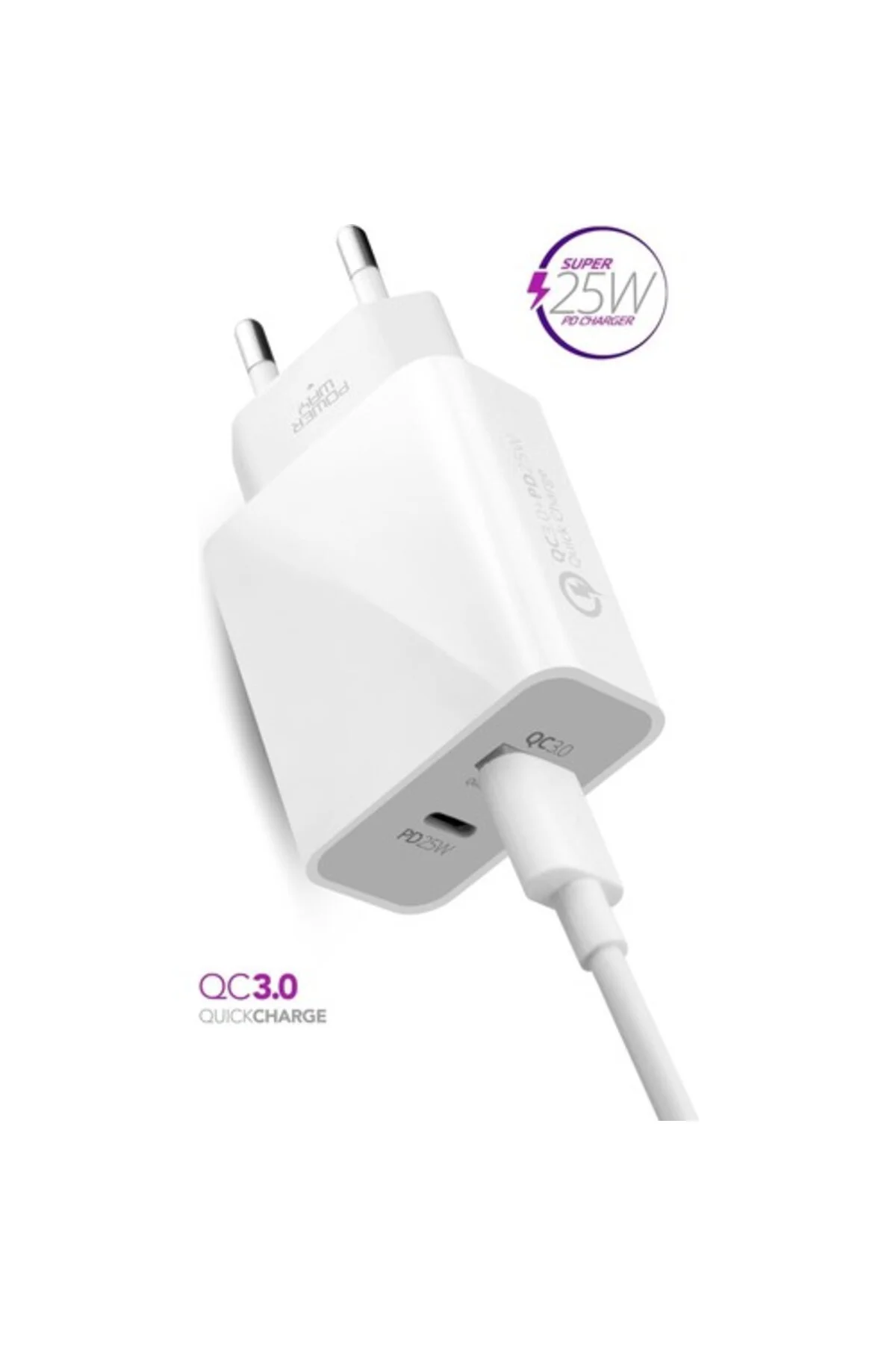 25W Type C Qc 3.0 Type C -Usb Şarj Aleti Hw25 25W Type C Qc 3.0 Type C -Usb Şarj Aleti Hw25