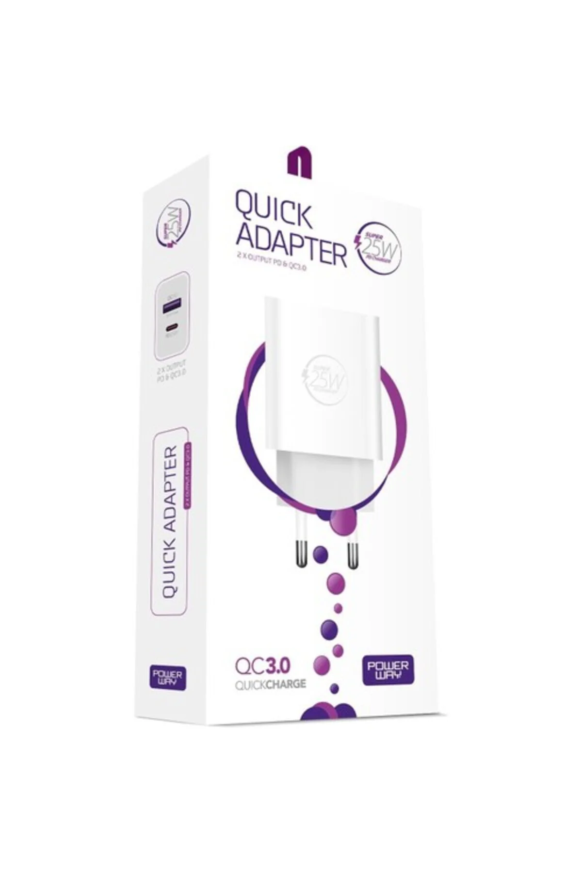 25W Type C Qc 3.0 Type C -Usb Şarj Aleti Hw25 25W Type C Qc 3.0 Type C -Usb Şarj Aleti Hw25