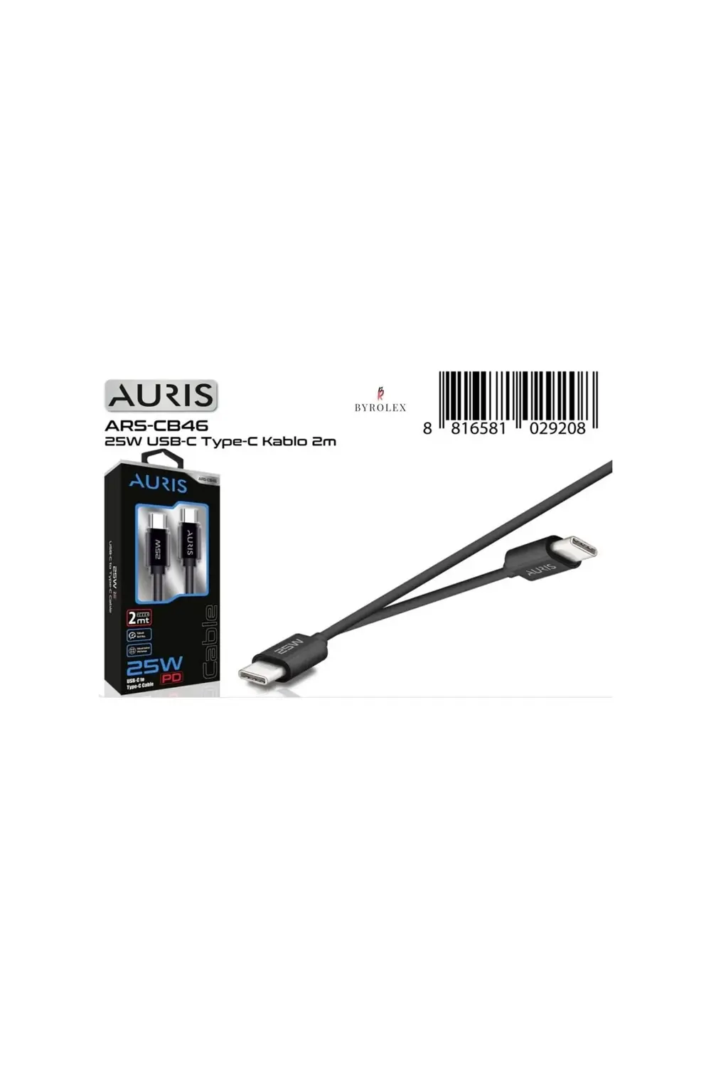 25w Usb-c Type-c 2 Metre Kablo