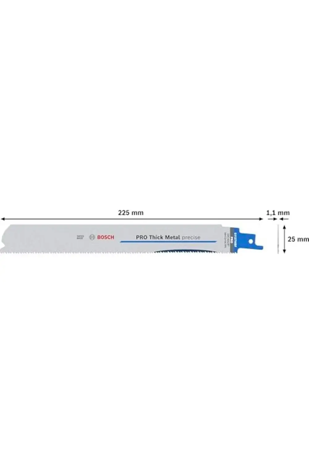 25x PRO Thick Metal S1137HBF Panter Testere Bıçağı (Metal ve Prof