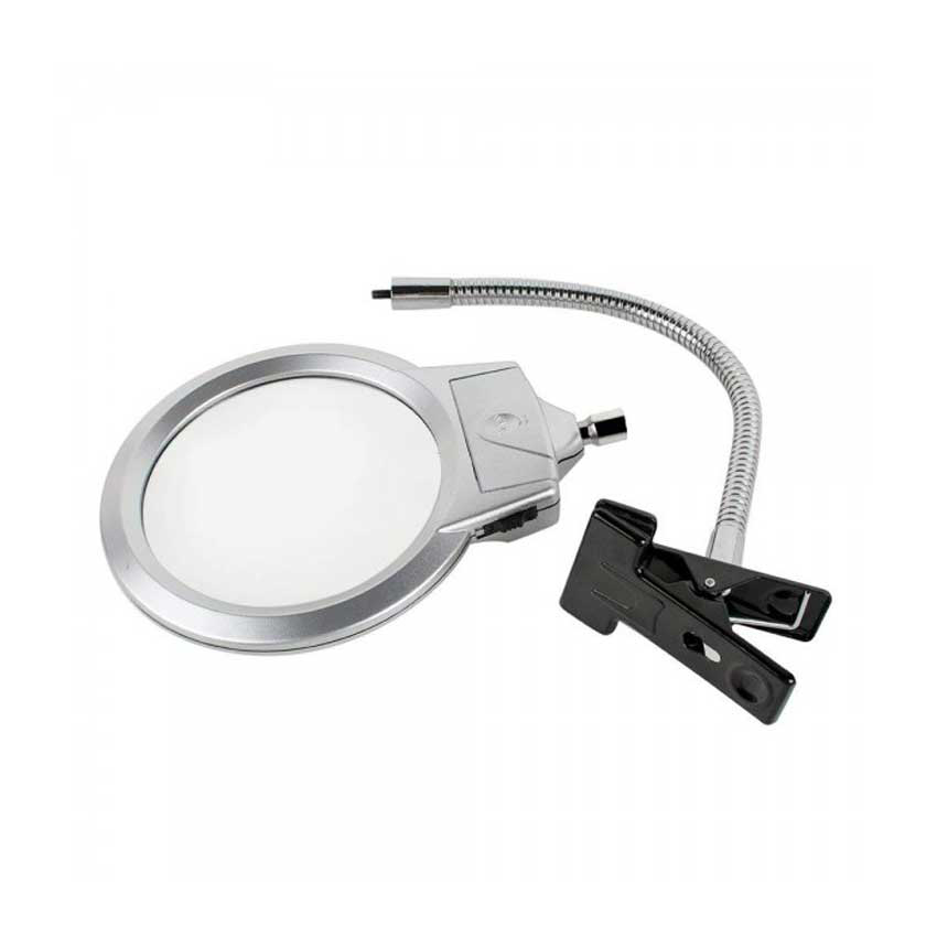 2.5X130 Mm 5X24 Mm Led Aydınlatmalı Büyüteç Masa Üstü Metal Hortu 2.5X130 Mm 5X24 Mm Led Aydınlatmalı Büyüteç Masa Üstü Metal Hortu
