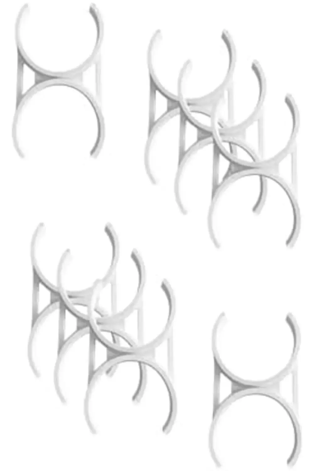 2,5x2,5 8 Adet Ilk 3 Filtre Su Arıtma Cihaz Filtre Kelepçesi 1178