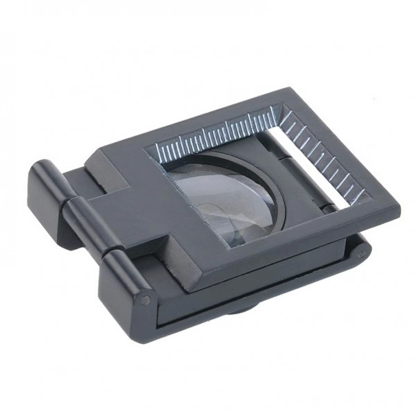 25x25 Mm Full Çelik Kaplı Katlamalı Büyüteç Th9005b - Görsel 3