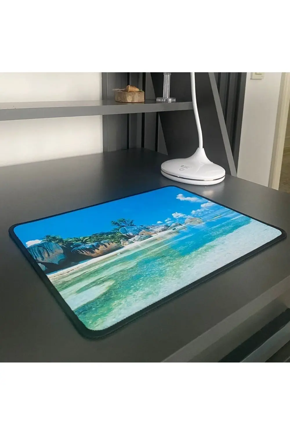 ® 25x32 cm Küçük Boy Mouse Pad Manzara Ada