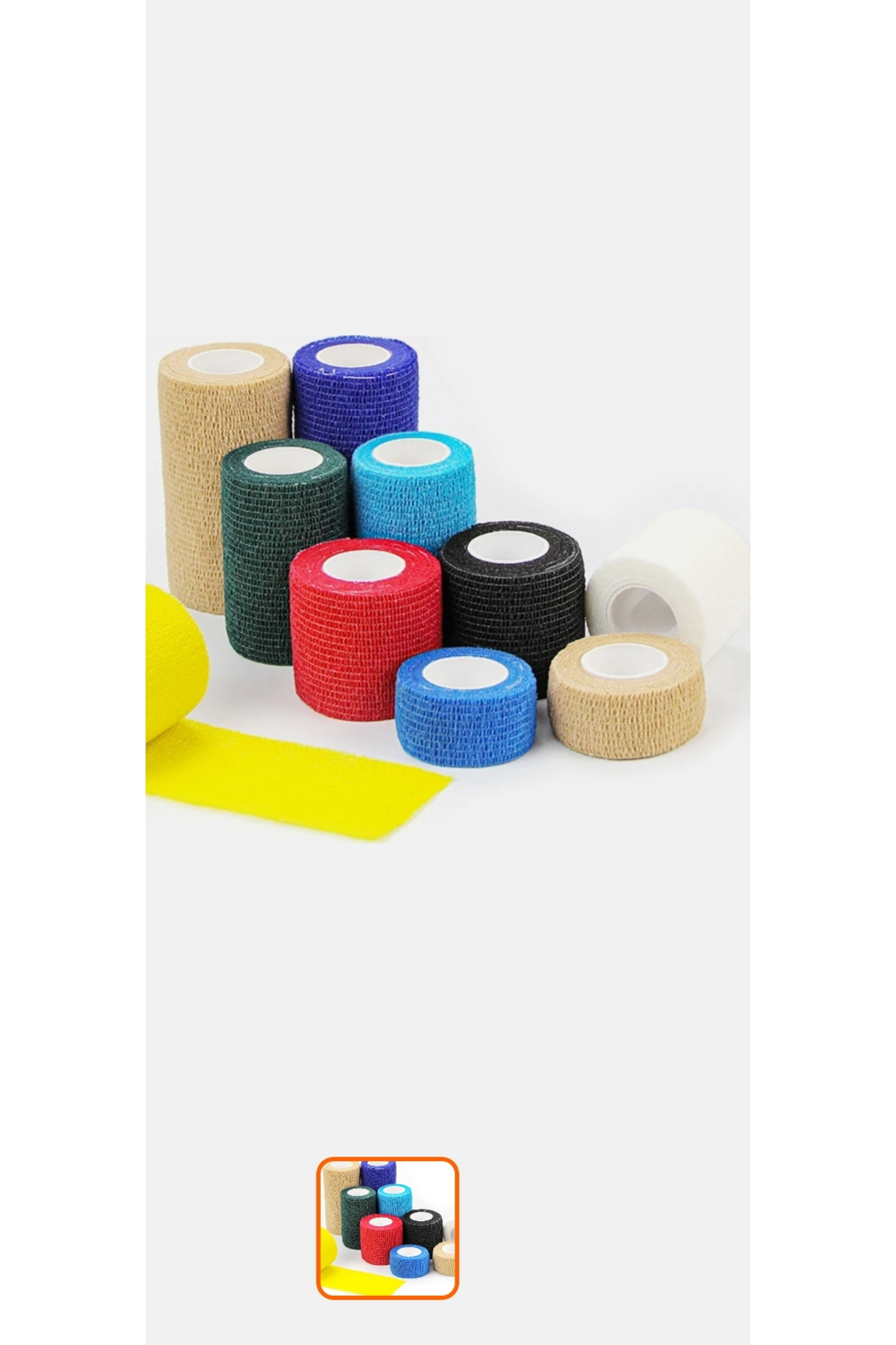 Ortholand 2.5X4.5 Mt Coban Bandaj ( 20 Adet) Karişik Renk