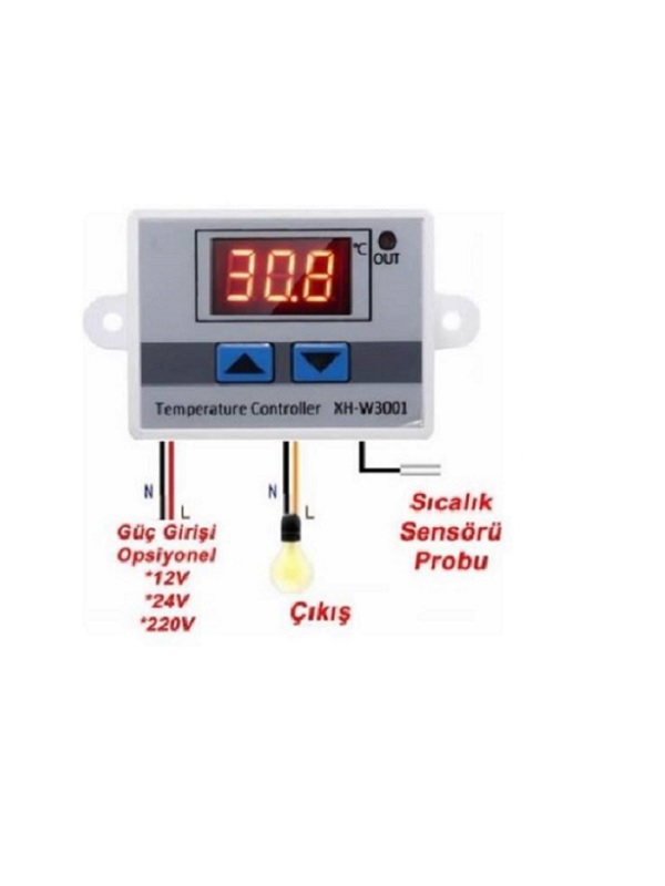 Korhan Teknik 25X80 Karbon İsitici Film Dijital Termostatli Hazir Set