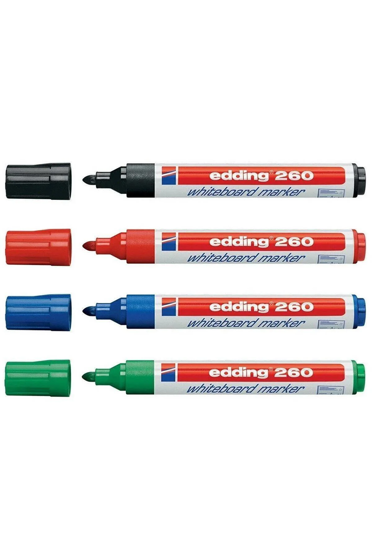 260 Beyaz Yazı Tahtası Kalemi 4'lü Set 260 Beyaz Yazı Tahtası Kalemi 4'lü Set