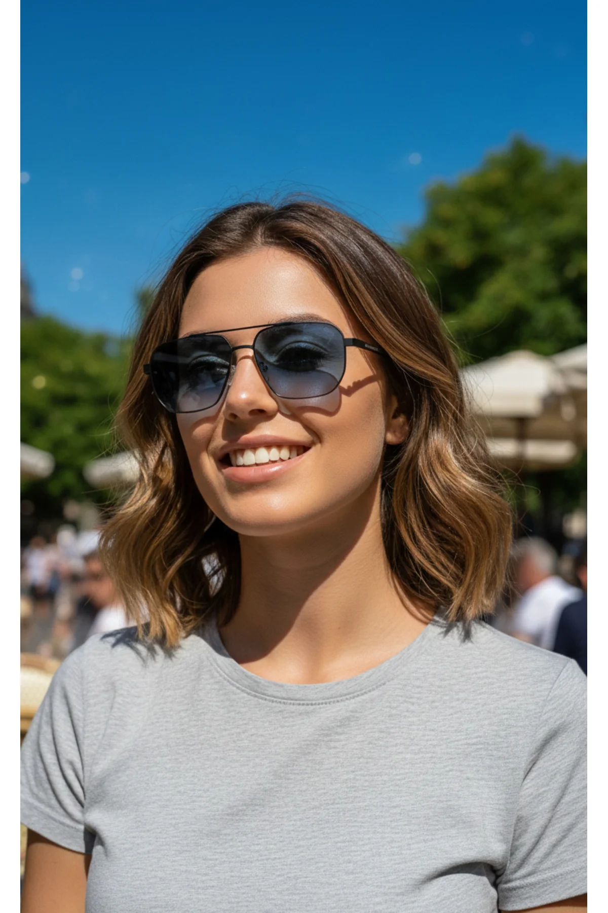 2602 C10 58 Unisex Colormatic Güneş Gözlüğü