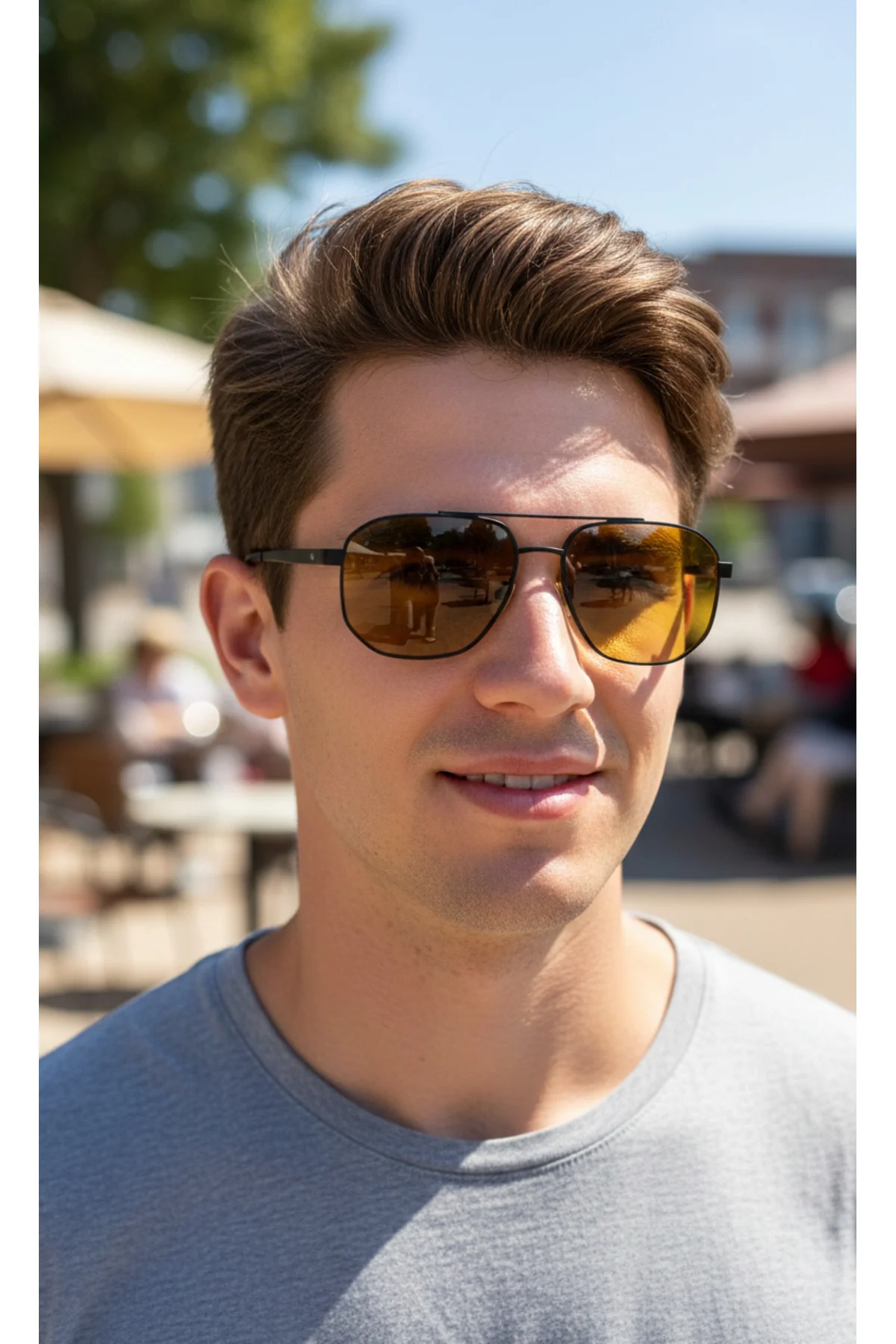 2602 C4 58 Unisex Colormatic Güneş Gözlüğü