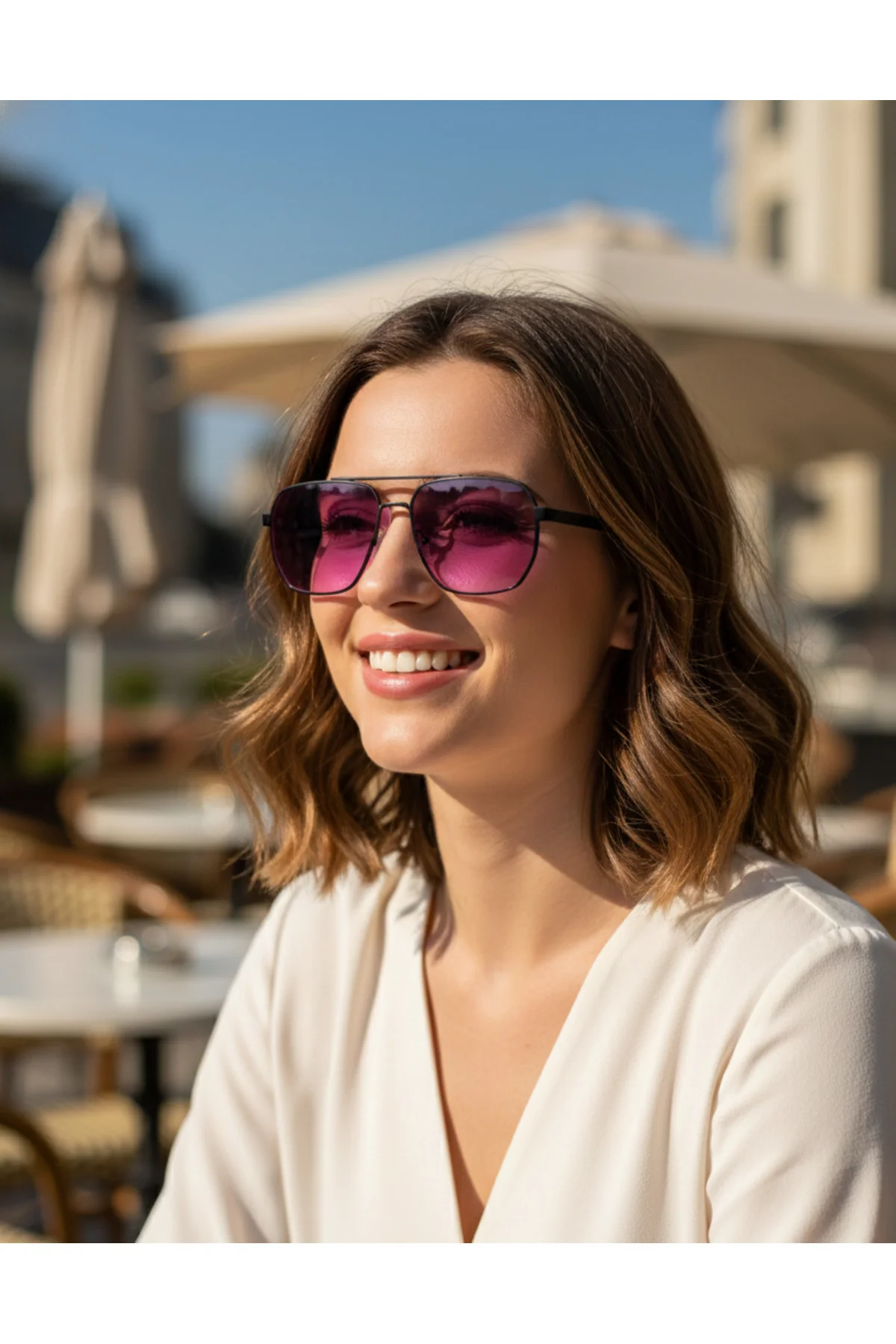 2607 3N 60 Unisex Colormatik Güneş Gözlüğü