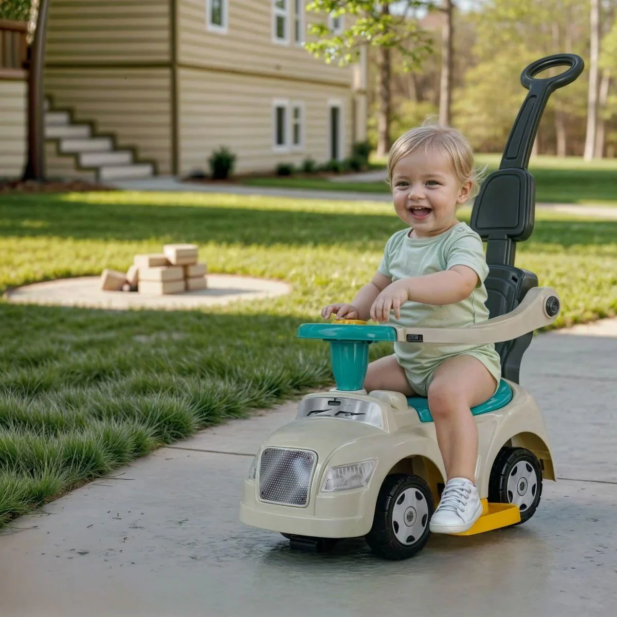 2634 Pedalsız Step Araba 3IN1 -Dolu Oyuncak Fiyatı, Yorumları ve Özellikleri