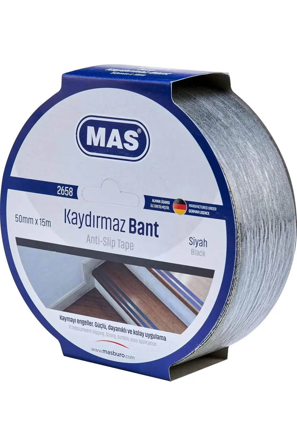 2658 Kaydırmaz Bant, Siyah 395519