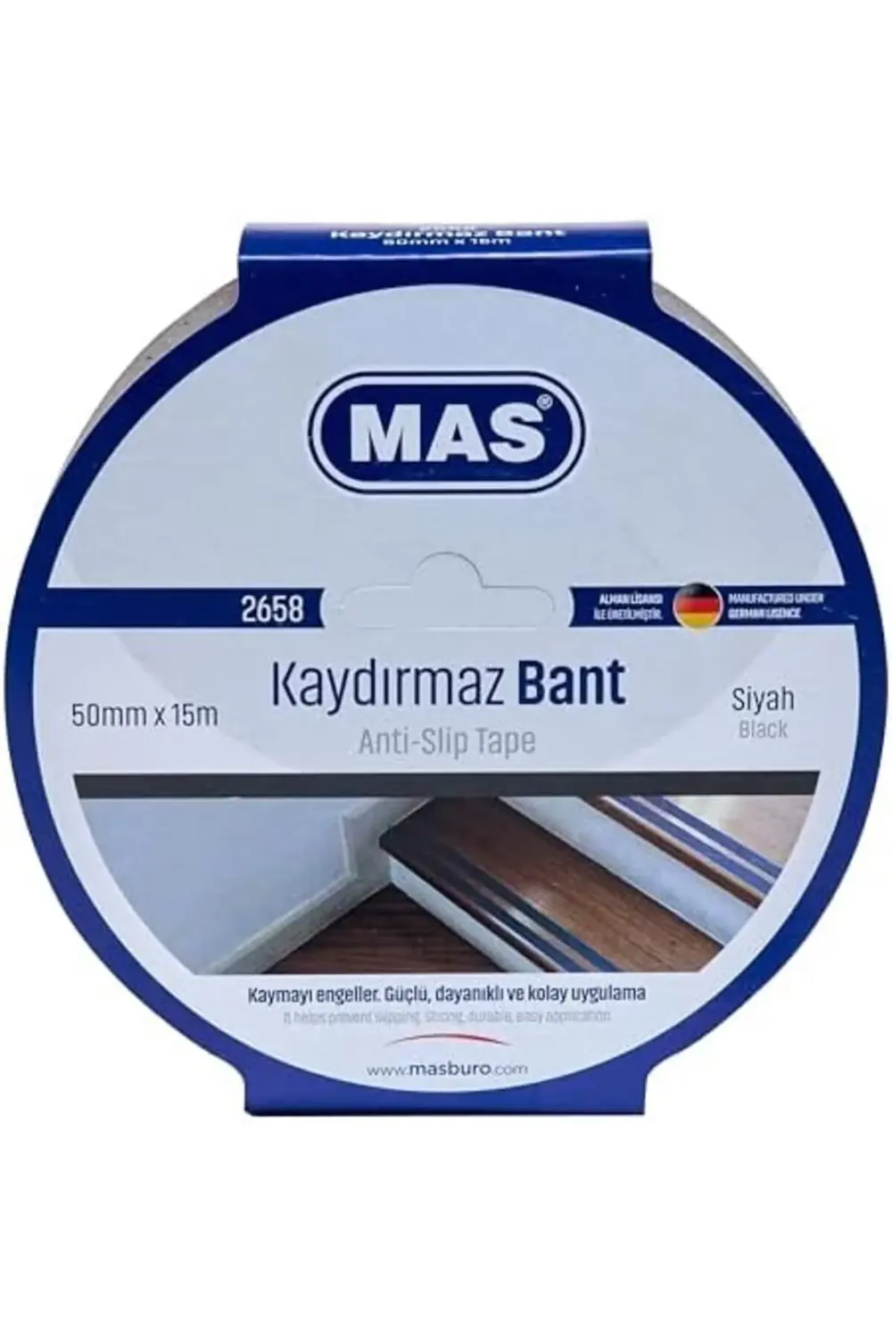2658 Kaydırmaz Bant, Siyah 395519