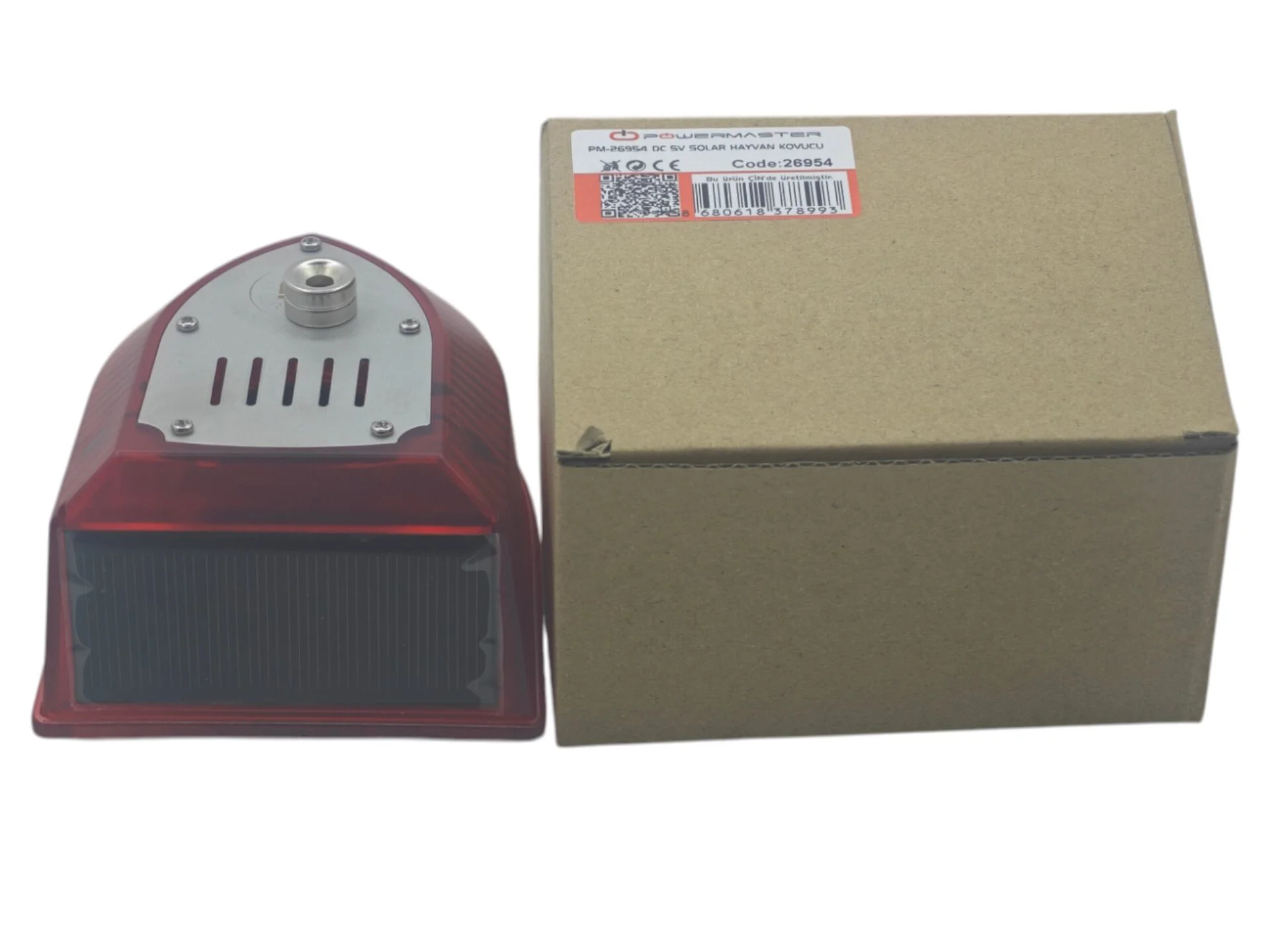 26955   Powermaster Solar Sesli Hayvan Kovucu Alarm Cihazı