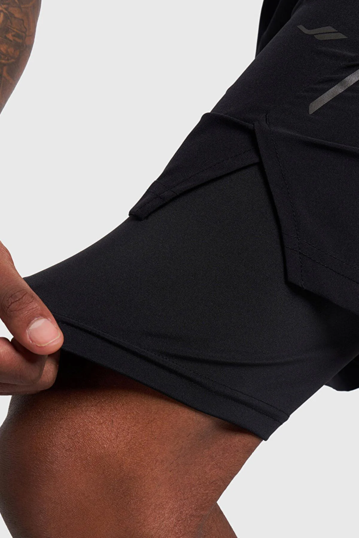 26B-1008 Koşu Taytlı Şort