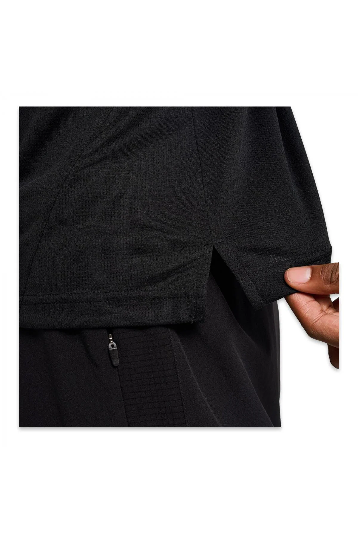 26B-1046 Kısa Kol Polo Yaka T Siyah Erkek T-Shirt