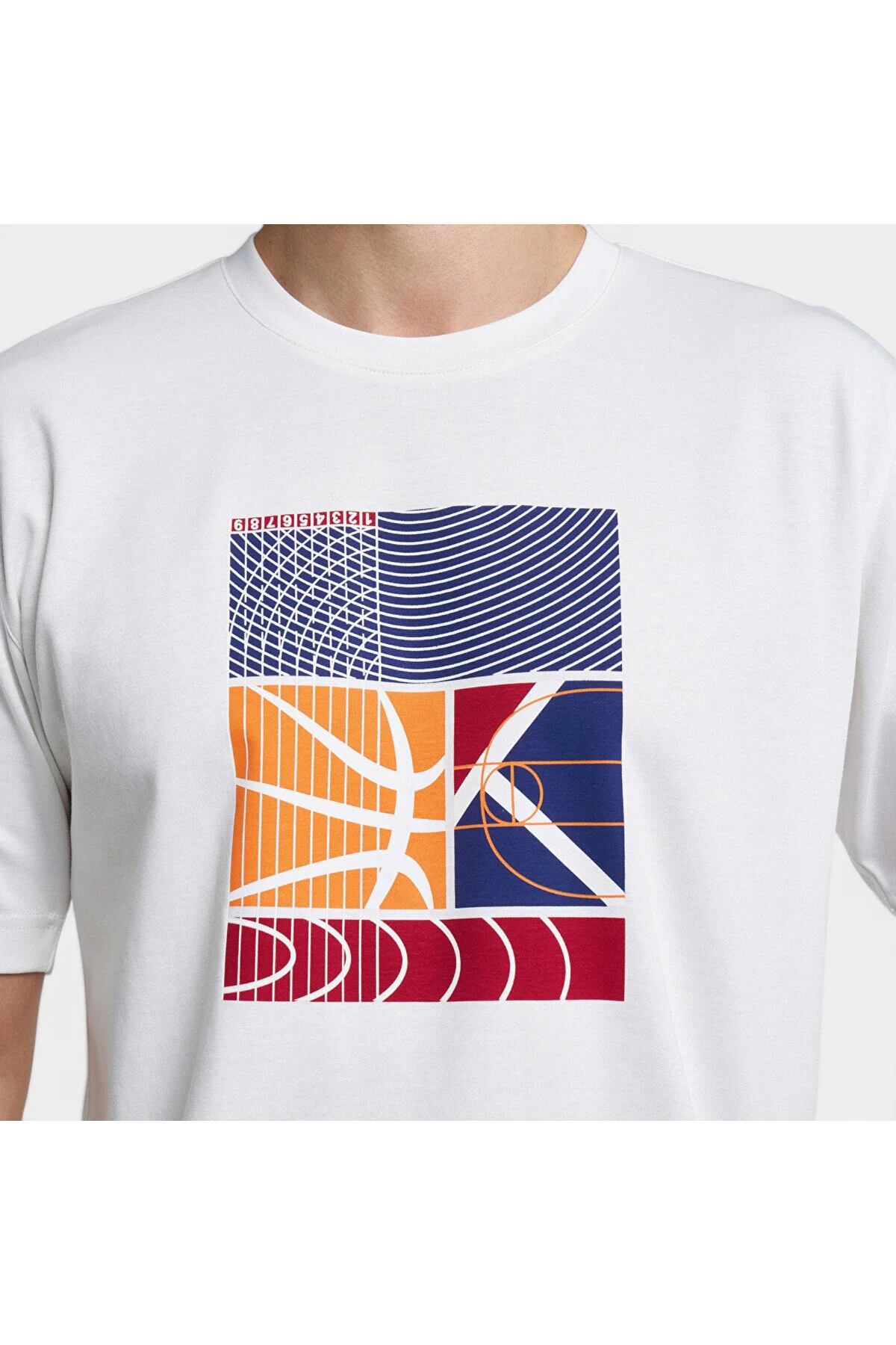 26B-1053 BASKETBOL KISA KOL T-SHIRT 26B-1053 BASKETBOL KISA KOL T-SHIRT