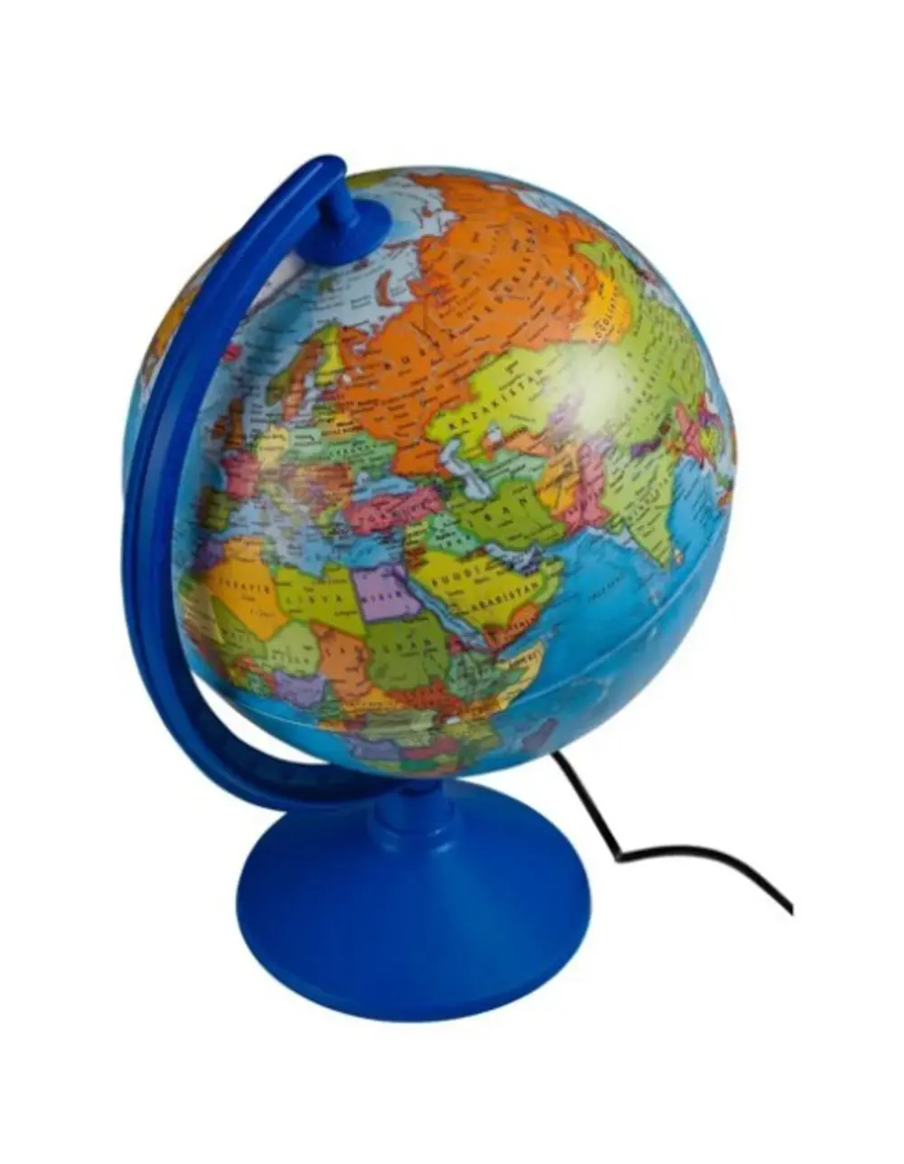 26cm Siyasi Işıklı Dünya Küresi Br-805