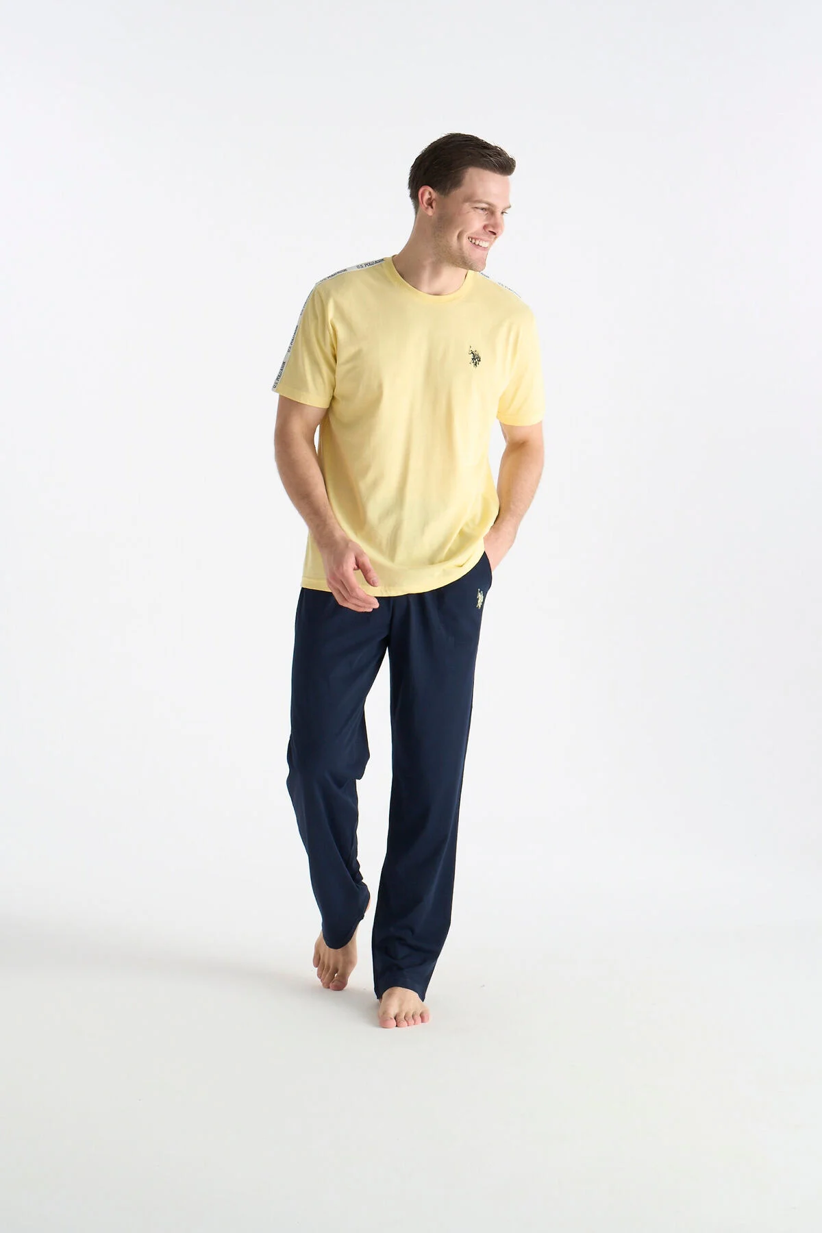 26Y Erkek Sarı Pijama Takım