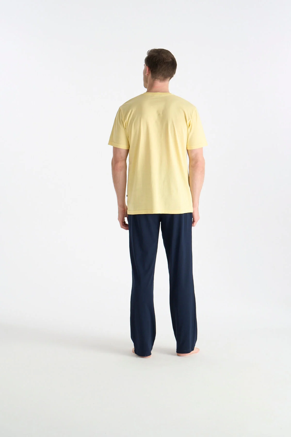 26Y Erkek Sarı Pijama Takım
