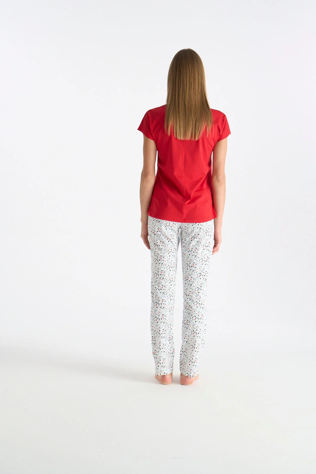 26Y Kadın Lacivert Pijama Takım
