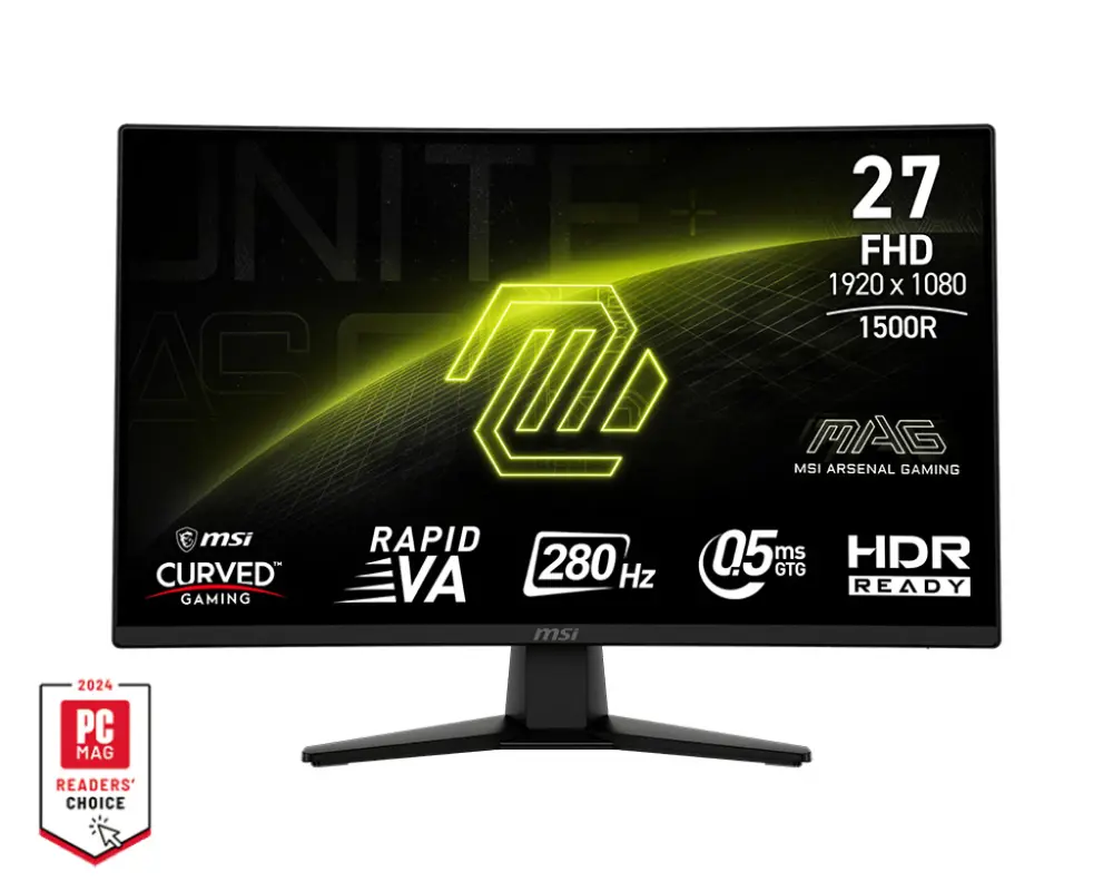 27" MAG 274CXF 1920x1080 (FHD) CURVE 1500R VA 280HZ 0.5MS (GTG) A