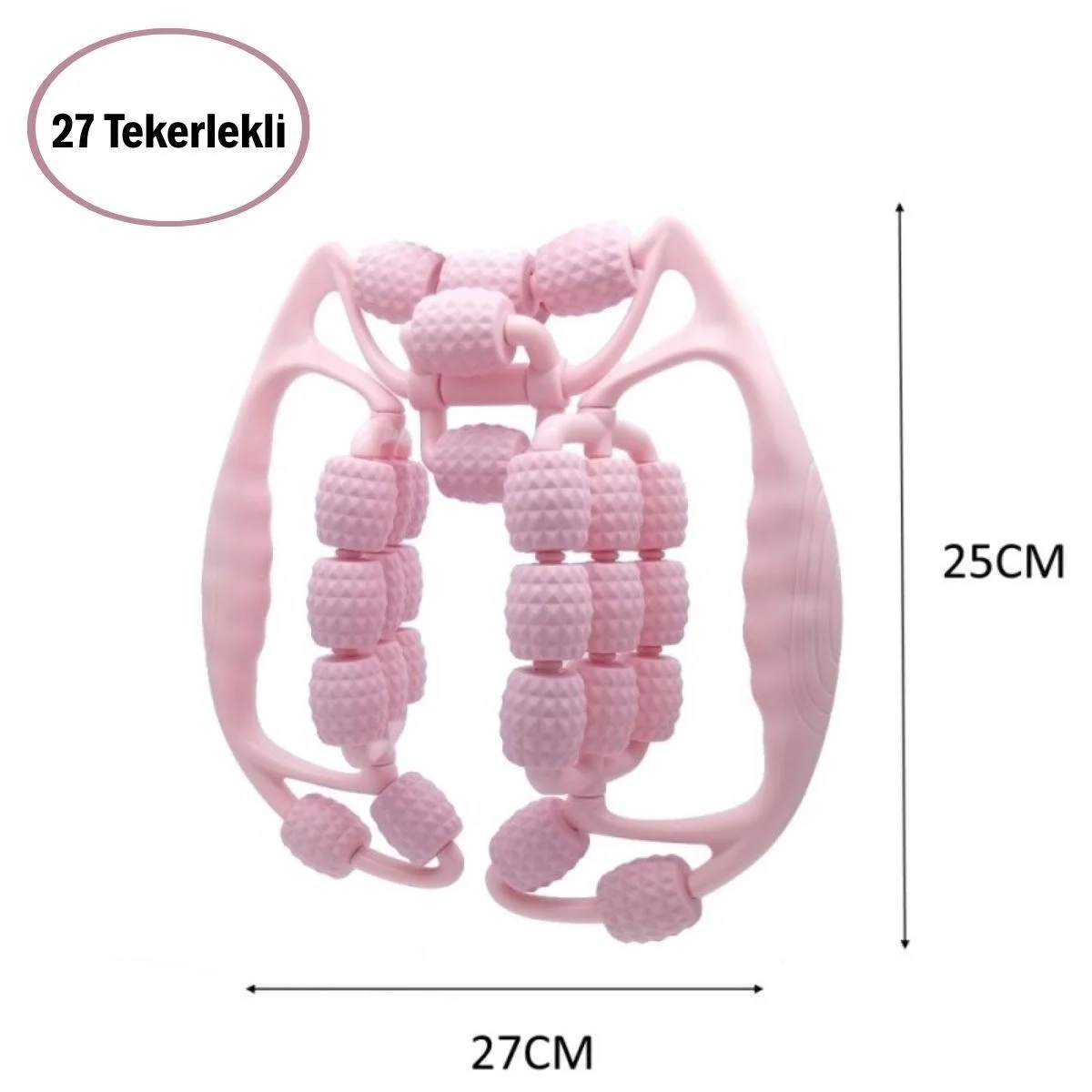 27 Tekerlekli Lenfatik Masaj Roller – Selülit Giderici, Cilt Sıkılaştırıcı, Bacak Kol Sırt Masaj Aleti Bx40 27 Tekerlekli Lenfatik Masaj Roller – Selülit Giderici, Cilt Sıkılaştırıcı, Bacak Kol Sırt Masaj Aleti Bx40