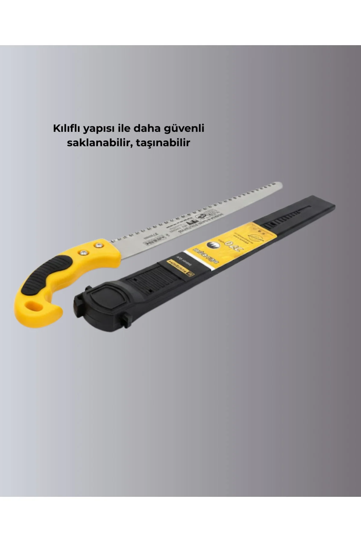 270 mm Düz Bıçaklı Bahçe Budama Testeresi Kılıflı - Lisinya